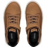 Geox - J Bunshee Boy B Abx - Enkellaarzen - Zwart - Leer