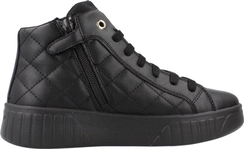 Geox - Mikiroshi Booties - Enkellaarsjes - Zwart - Polyurethaan en Polyester