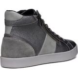 GEOX D BLOMIEE Dames Veterschoenen - DK GREY
