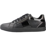 Geox - Blomiee E - Sneakers - Zwart - Synthetisch/Leer