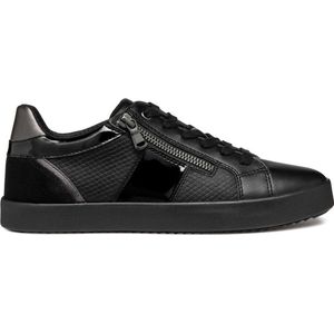 Geox - Blomiee E - Sneakers - Zwart - Synthetisch/Leer