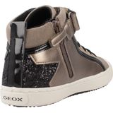 Geox - J Kalispera Girl - Meisjessneakers - Beige - Echt Leer