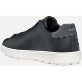 GEOX - SPHERICA ECUB-1 - Sneakers - Marineblauw - Gecoat Leer