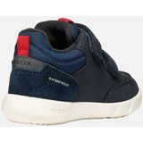 GEOX HYROO PEUTER Sneakers - MARINEBLAUW/ROOD - Maat 21