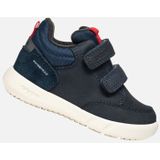 GEOX HYROO PEUTER Sneakers - MARINEBLAUW/ROOD - Maat 21