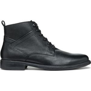 Schnürschuhe Geox U Terence U467HA 00075 C9999 Schwarz