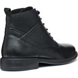 Geox - Lace-up Boots Terence Style - Enkellaarsjes - Zwart - Leer