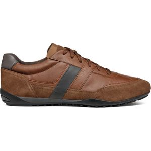 GEOX - U WELLS - Veterschoenen - BROWNCOTTO - Casual schoenen