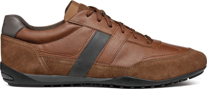 GEOX - U WELLS - Veterschoenen - BROWNCOTTO - Casual schoenen
