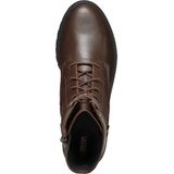 Geox - Hoara E - Enkellaarsjes - Zwart - Leer