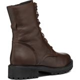 Geox - Hoara E - Enkellaarsjes - Zwart - Leer