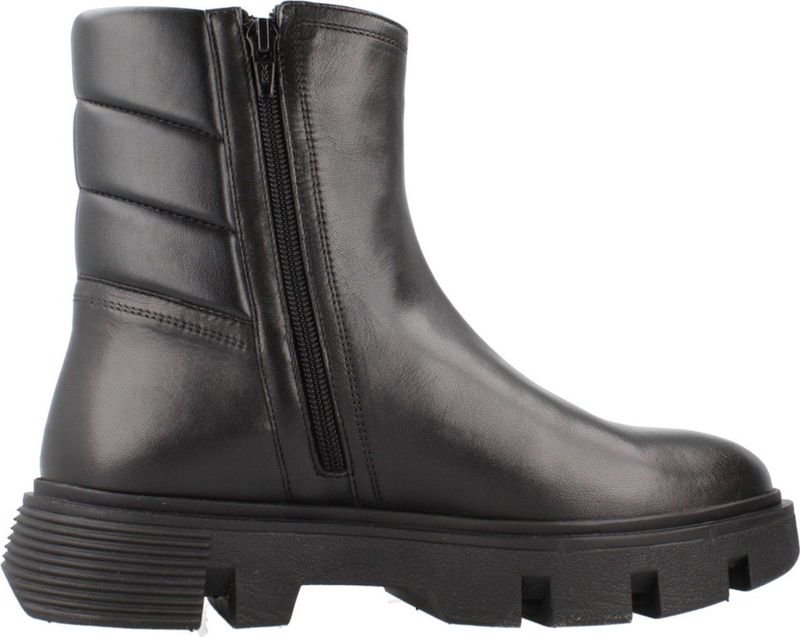 Geox - D Vilde B - Enkellaarsjes - Zwart - Ademend