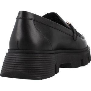 Geox - Vilde - Damesschoenen - Suède - Goudkleurig Detail