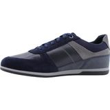 Geox - U454GB 02285 U Renan - Sneakers - Blauw - Gevoerde Binnenzool - Slipvaste Zool - Flexibele Zool