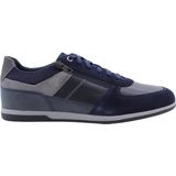 Geox - U454GB 02285 U Renan - Sneakers - Blauw - Gevoerde Binnenzool - Slipvaste Zool - Flexibele Zool