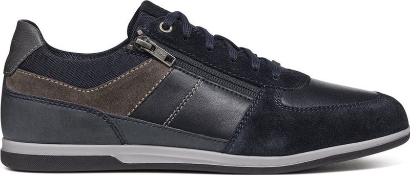 Geox - U454GB 02285 U Renan - Sneakers - Blauw - Gevoerde Binnenzool - Slipvaste Zool - Flexibele Zool