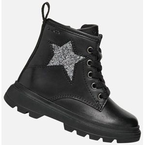 Geox - Kiddartah - Laarzen - Zwart - Ademend - Voor Meisjes