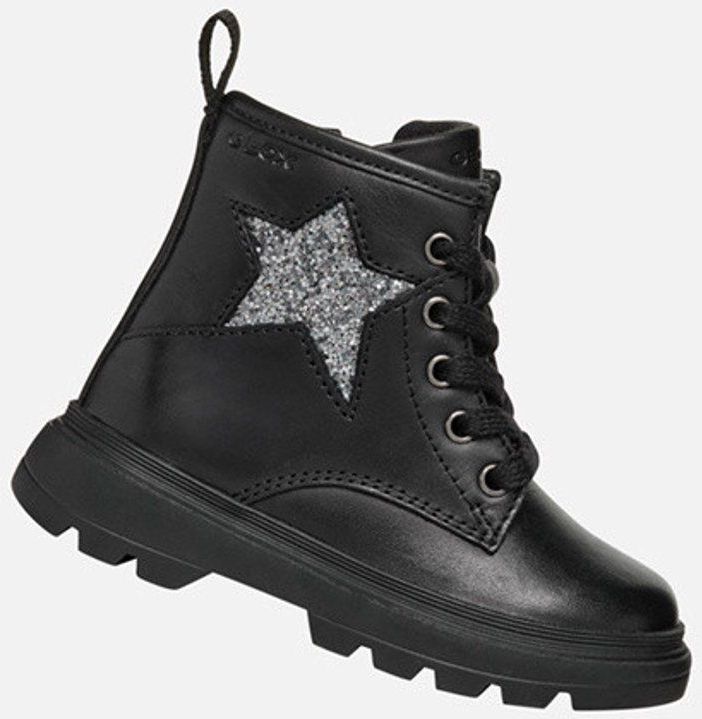 Geox - Kiddartah - Baby Laarzen - Ademend - Zwart