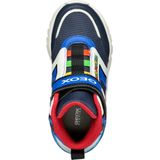 Geox - Ciberdron - Sneakers - Blauw Multi - Imitatieleer/Nylon