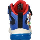 Geox - Ciberdron - Sneakers - Blauw Multi - Imitatieleer/Nylon