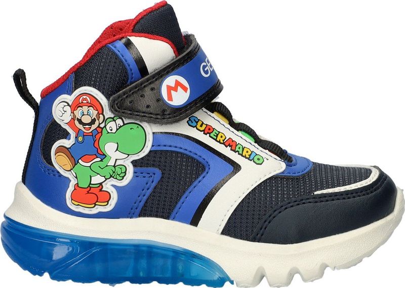 Geox J46LBJ - Half-hoog - Kleur: Blauw