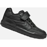 GEOX - ARZACH - Veterschoenen - ZWART - Lederlook en Glad Leer