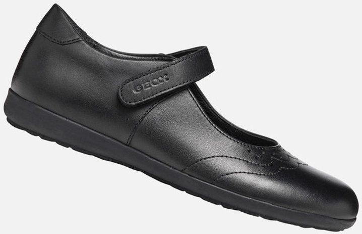 GEOX - IBERIDE - Veterschoenen - Zwart - Leer