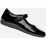 GEOX - IBERIDE - Veterschoenen - Zwart - Lakleer