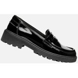 GEOX - J CASEY - Mocassins - Zwart - Leer