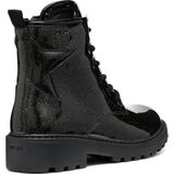 Geox - Casey - Enkellaarsjes - Zwart - Leer