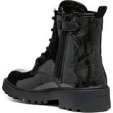 Geox - Casey - Enkellaarsjes - Zwart - Leer