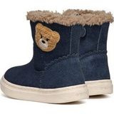 Geox - NASHIK GIRL - Klittenbandlaarzen - Navy - Dierenprint