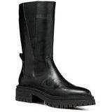 Geox - Iridea Hoge Laarzen - Zwart - Leer