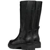 Geox - Iridea Hoge Laarzen - Zwart - Leer