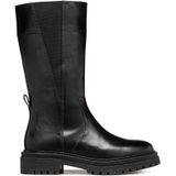 Geox - Iridea Hoge Laarzen - Zwart - Leer