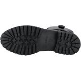 Geox - Enkellaarsjes - Zwart - Rundleer - Ademend - Waterdicht
