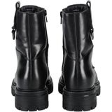 Geox - Enkellaarsjes - Zwart - Rundleer - Ademend - Waterdicht