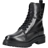 Geox - Enkellaarsjes - Zwart - Rundleer - Ademend - Waterdicht