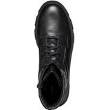 Geox - D46UAA 0TUBC - Enkellaarsjes - Zwart - Schapenleer en Polyurethaan