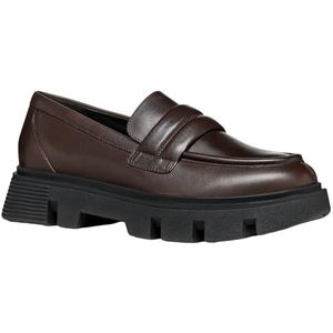 Geox - Chunky Loafers D Vilde - Bruin - Leer