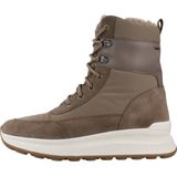 Geox - Spherica Actif - Enkellaarsjes - Zwart - Leer