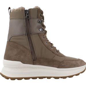 Geox - Spherica Actif - Enkellaarsjes - Zwart - Leer