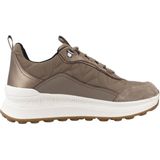 Geox - Spherica Actif - Sneakers - Zwart - Leer/Nubuck
