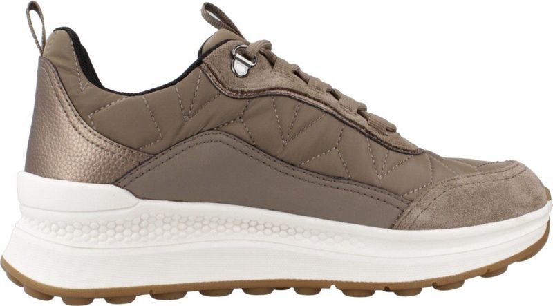 Geox - Spherica Actif - Sneakers - Zwart - Leer/Nubuck