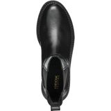Geox - Chelsea Boots - Zwart - Leer