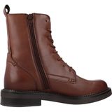 Geox - D Serilda B - Enkellaars - Lichtbruin - Ademend - Comfortabele Hak