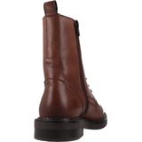 Geox - D Serilda B - Enkellaars - Lichtbruin - Ademend - Comfortabele Hak