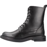 Geox - Serilda B - Veterboots - Zwart - Leer