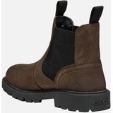 Geox - Chelsea Boots - Zwart - Leer