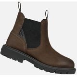 Geox - Chelsea Boots - Zwart - Leer